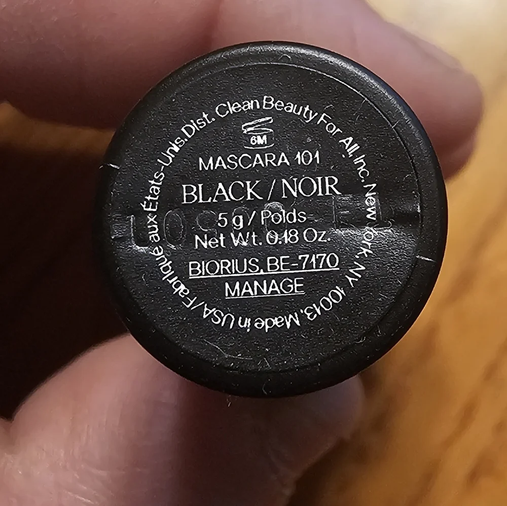 Saie Beauty Mini Mascara Black